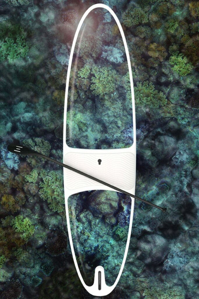 Le paddle transparent